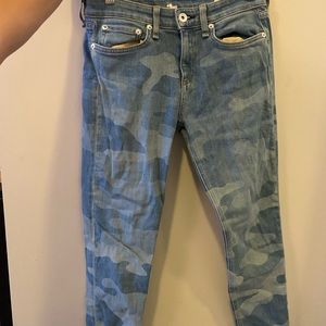 Rag & Bone Camo Jeans